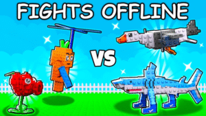 Imagem de um jardim cheio de plantas coloridas no jogo Plants vs Brainrots, defendendo a base.