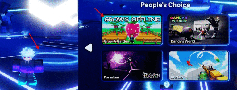 Uma imagem com o logo do Roblox Innovation Awards 2025 em um fundo brilhante.