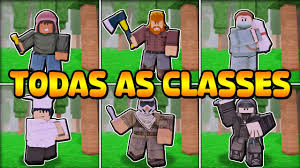 classes 99 Noites na Floresta no Roblox