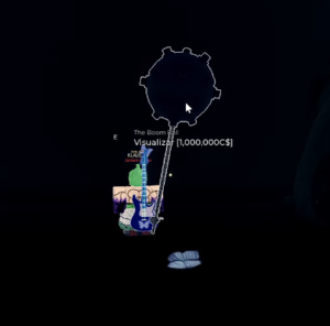 Screenshot do mapa "Desolate Deep" com a localização das minas.