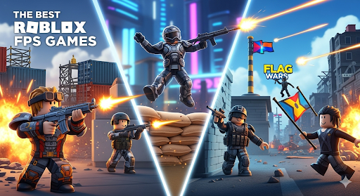 melhores jogos FPS do Roblox