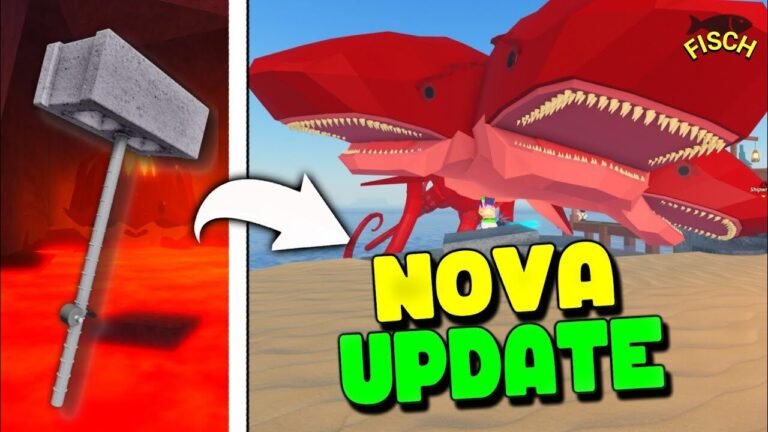 NOVA UPDATE CLAW NO FISCH - NOVO LEVEL E NOVO CÓDIGO