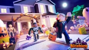 Evento de Halloween no Bloxburg