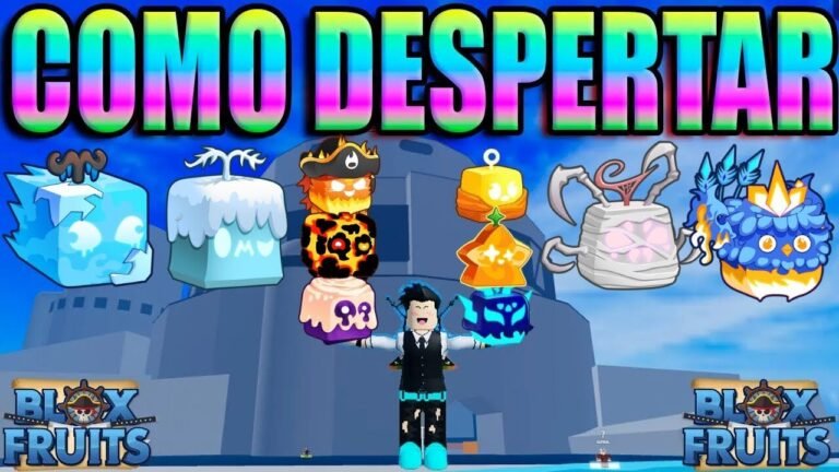 Blox Fruits como despertar frutas