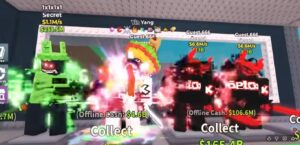 Ritual 1x1x1x1 e Guest666 em Steal a Brainrot!