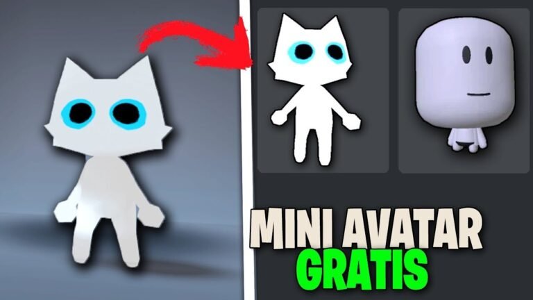 mini avatar sem Robux