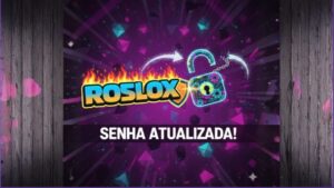mudar sua senha do Roblox