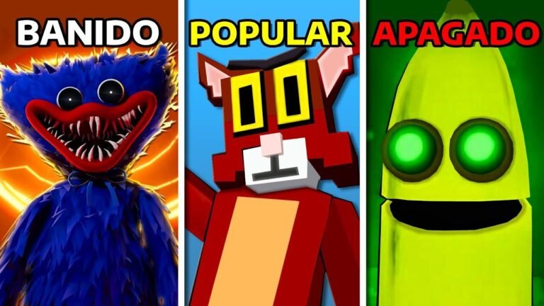 5 jogos FAMOSOS de roblox