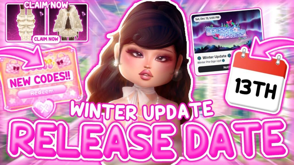 Dress To Impress Atualização Inverno 2025