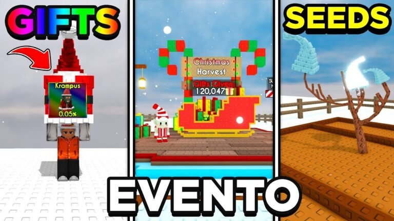 Grow a Garden Evento de Natal