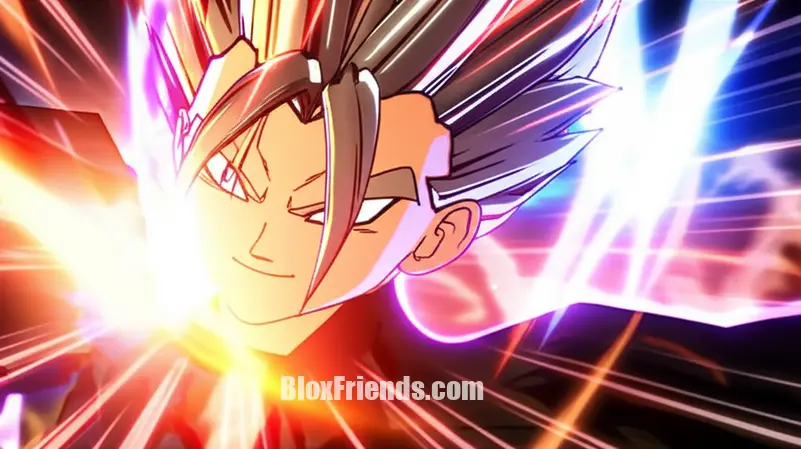 Imagem detalhada de uma unidade de Anime Vanguards, destacando seu poder e design no jogo.